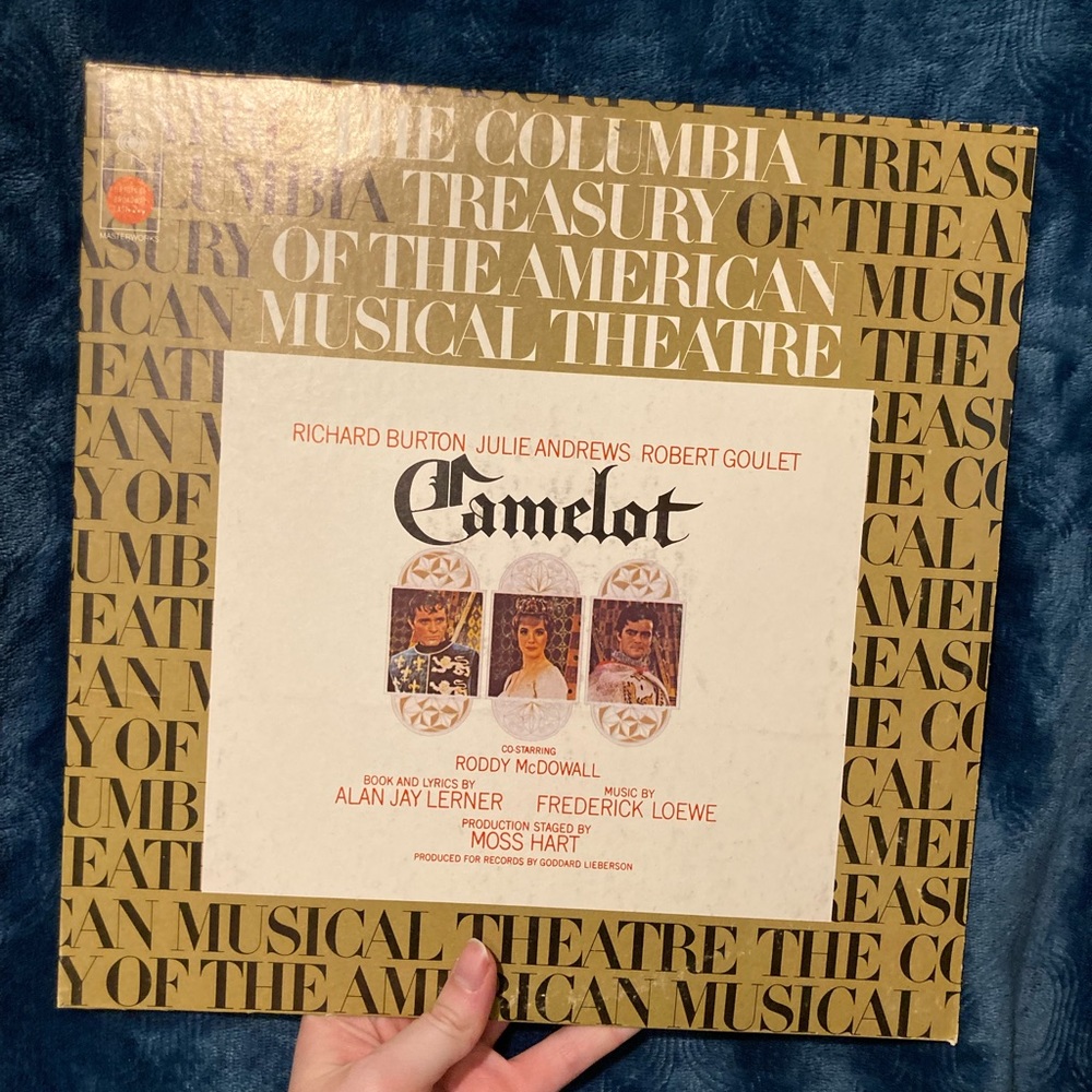Camelot Musical Theatre Treasury Broadway Classic Record